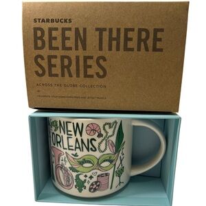 Starbucks New Orleans Been There Series Coffee Mug Cup Collectible Gift